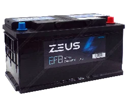 Аккумулятор ZEUS EFB 100 Ач о.п. Фото 1