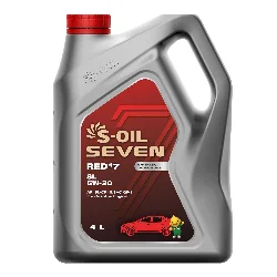 Масло моторное 5W30 S-OIL 7 RED #7 SP синт., 4л РАСПРОДАЖА Фото 1