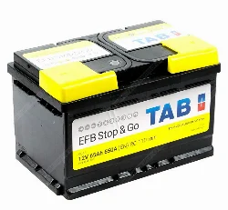 Аккумулятор TAB EFB SG65 LB 65 Ач о.п. Фото 1