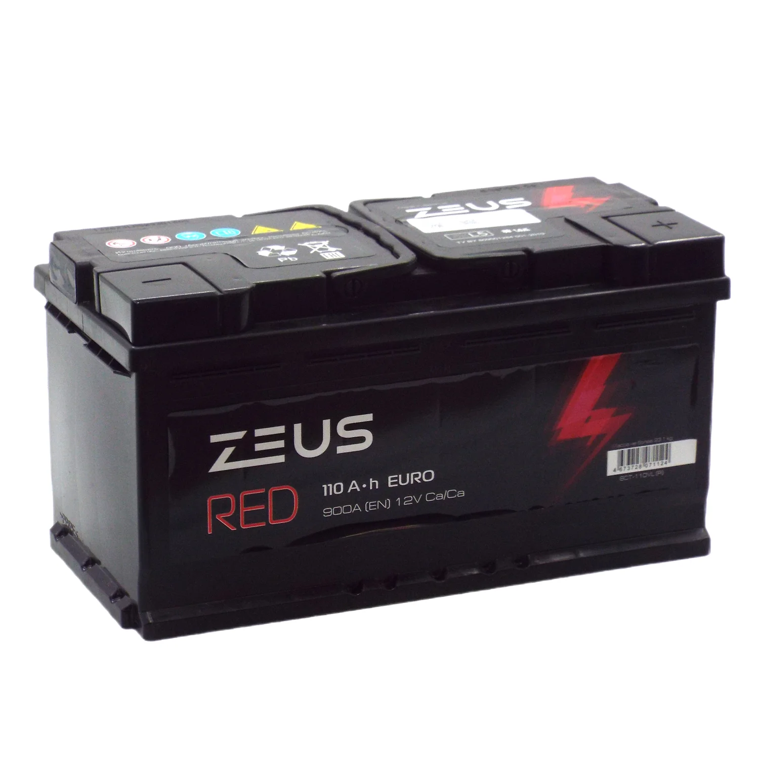 Аккумулятор ZEUS RED 110 Ач о.п.