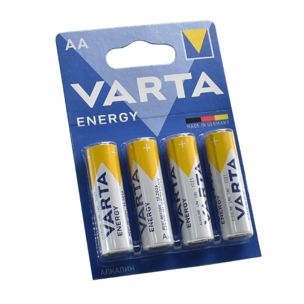Батарейка VARTA LR06 AA 1.5V BL*4 Фото 1