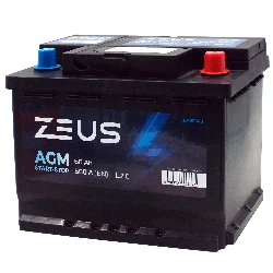 Аккумулятор ZEUS AGM 60 Ач о.п. Фото 1