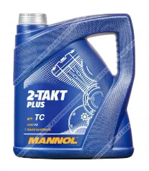 Масло моторное 2-ТAKT PLUS Mannol полусинтетическое 4л Фото 1