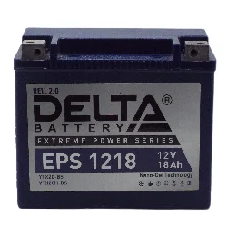 Аккумулятор DELTA EPS 1218 20 Ач п.п. (YTX20-BS) Фото 1