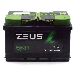 Аккумулятор ZEUS POWER LB 74 Ач о.п. Фото 1