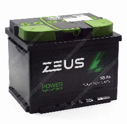 Аккумулятор ZEUS POWER 55 Ач п.п. Фото 1