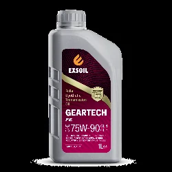 Масло трансмиссионное EXSOIL GEARTECH FE 75w90 GL-4/GL-5/MT-1 4л Фото 1