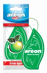 Ароматизатор подвесной Green Apple/Зеленое яблоко AREON REFRESHMENT картон Фото 1