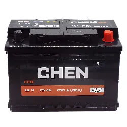 Аккумулятор CHEN EFB 75 Ач о.п. Фото 1