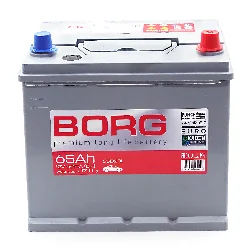 Аккумулятор BORG Premium Asia 65D23L 65 Ач о.п. Фото 1