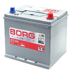 Аккумулятор BORG Premium Asia 65D23L 65 Ач о.п. Фото 1