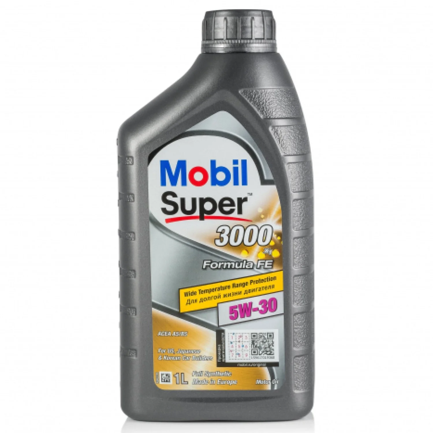 Масло моторное MOBIL Super 3000 X1 Formula FE 5W-30, 1л Фото 1