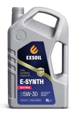 Масло моторное 5w30 EXSOIL E-SYNTH Extra 4л Фото 1