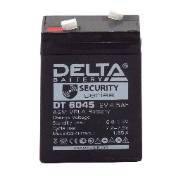 Аккумулятор Delta DT 6045 (для слаботочных систем) Фото 1