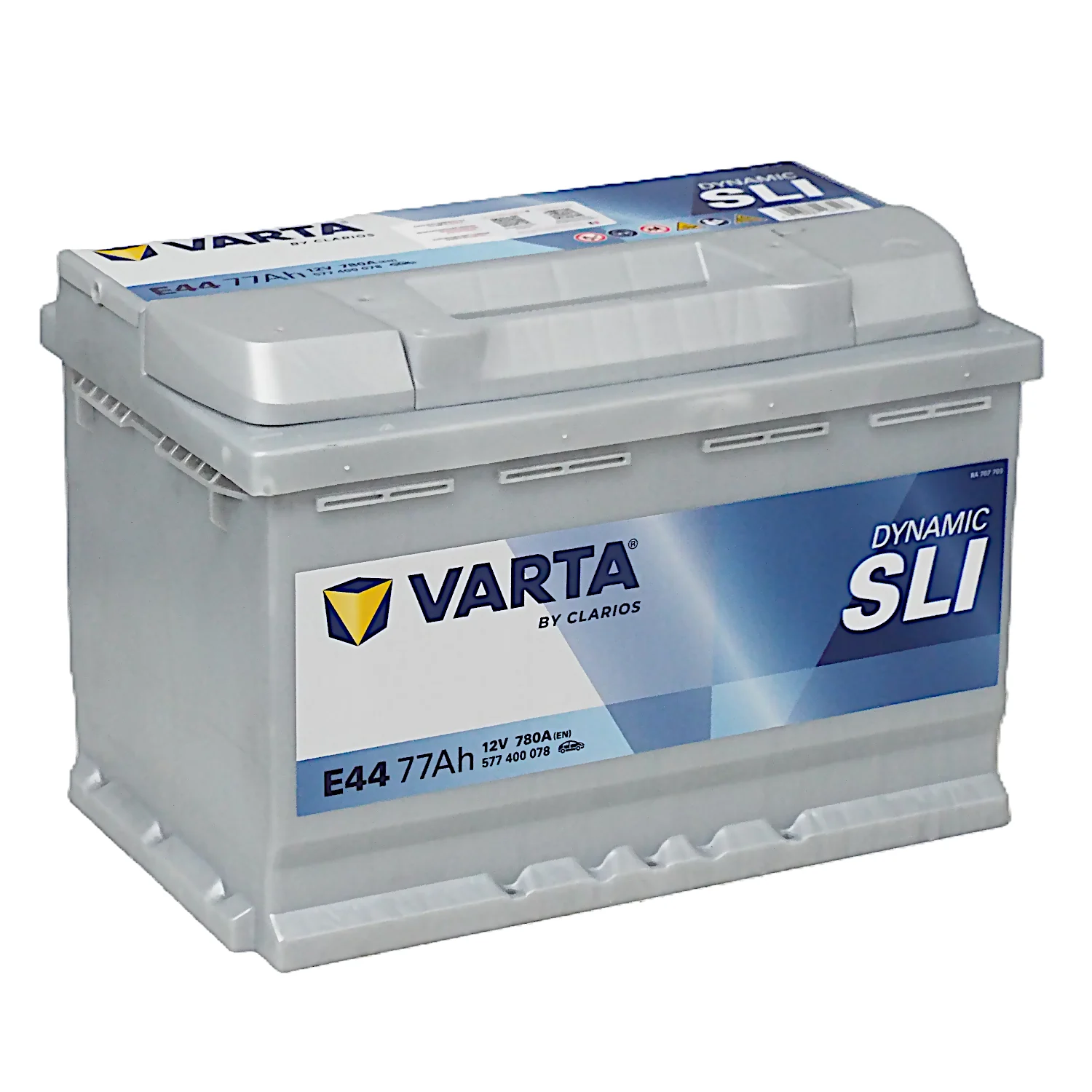 Аккумулятор VARTA Silver Dynamic E44 77 Ач о.п. Фото 1