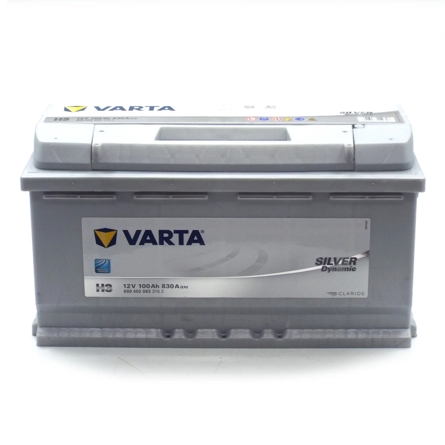 Аккумулятор VARTA Silver Dynamic H3 100 Ач о.п. Фото 1