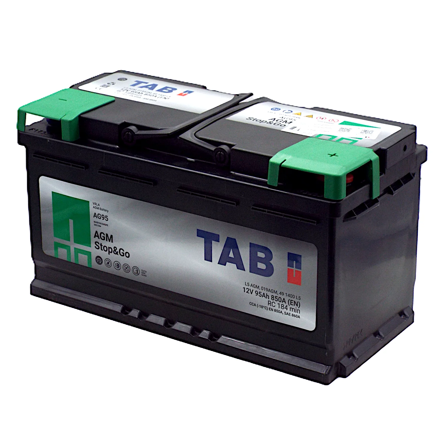 Аккумулятор TAB AGM 95 Ач о.п. Фото 1