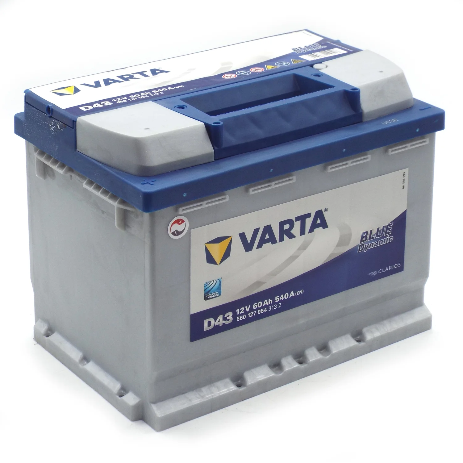 Аккумулятор VARTA Blue Dynamic D43 60 Ач п.п. Фото 1