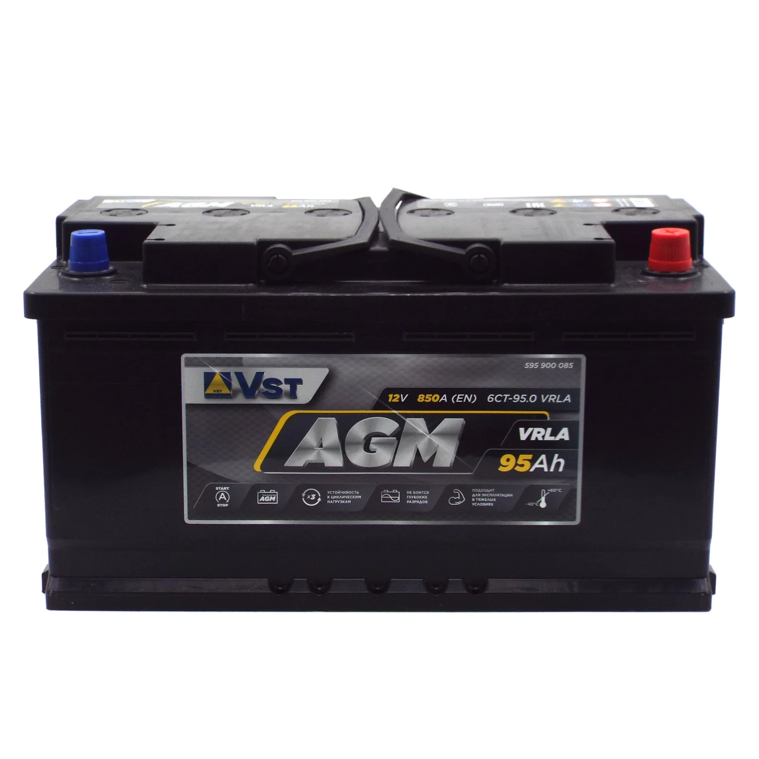 Аккумулятор VST AGM L5-1 95 Ач о.п. Фото 1