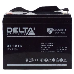 Аккумулятор Delta DT 1275 (для слаботочных систем) Фото 1