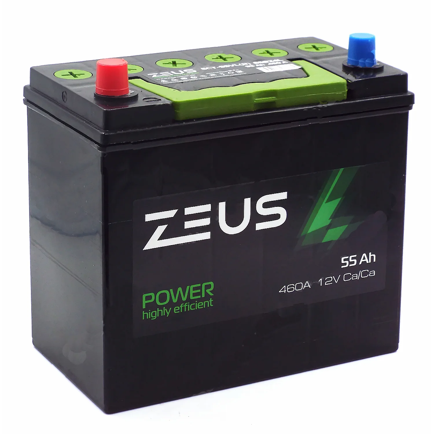 Аккумулятор ZEUS POWER Asia 65B24R 55 Ач п.п.